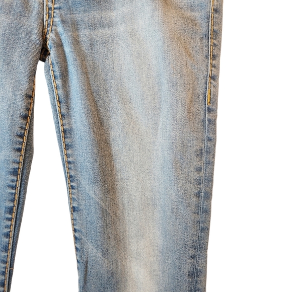 True Religion Becca Mid Rise Bootcut Light Wash Blue Denim Women's Jeans Size 28 - Picture 5 of 15